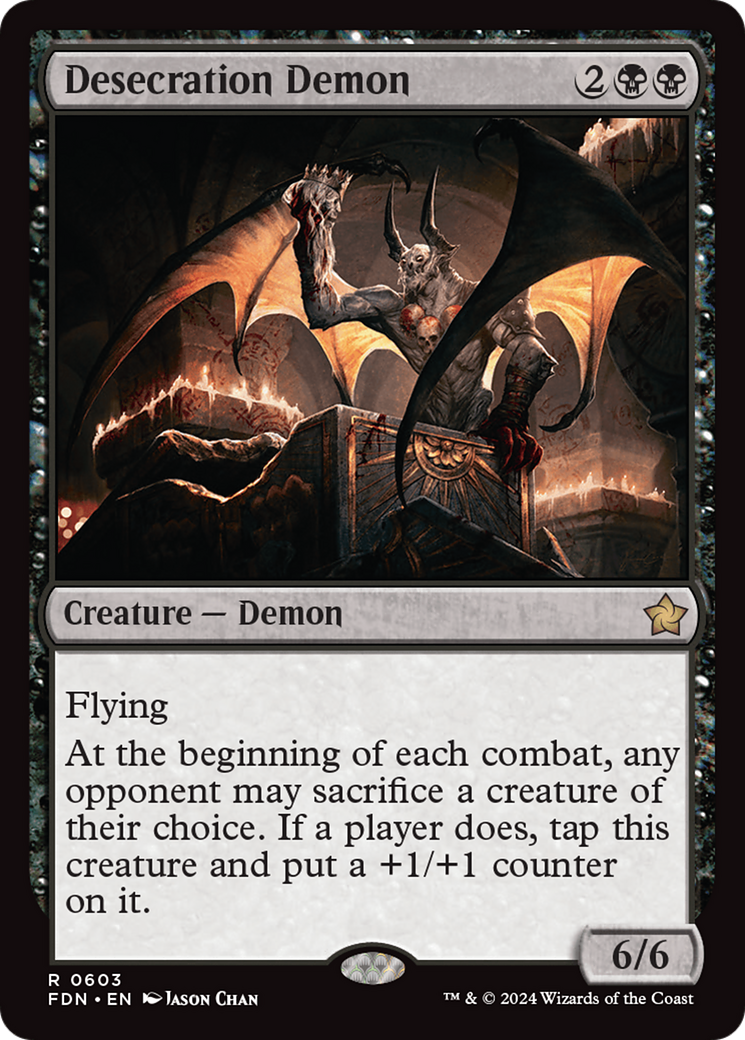 Desecration Demon [Foundations] | Galaxy Games LLC