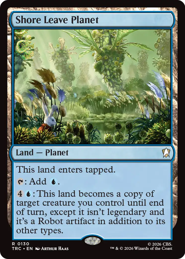 Shore Leave Planet (Surge Foil) [Star Trek Commander] | Galaxy Games LLC