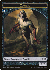 Germ // Zombie (016/036) Double-Sided Token [Commander 2014 Tokens] | Galaxy Games LLC