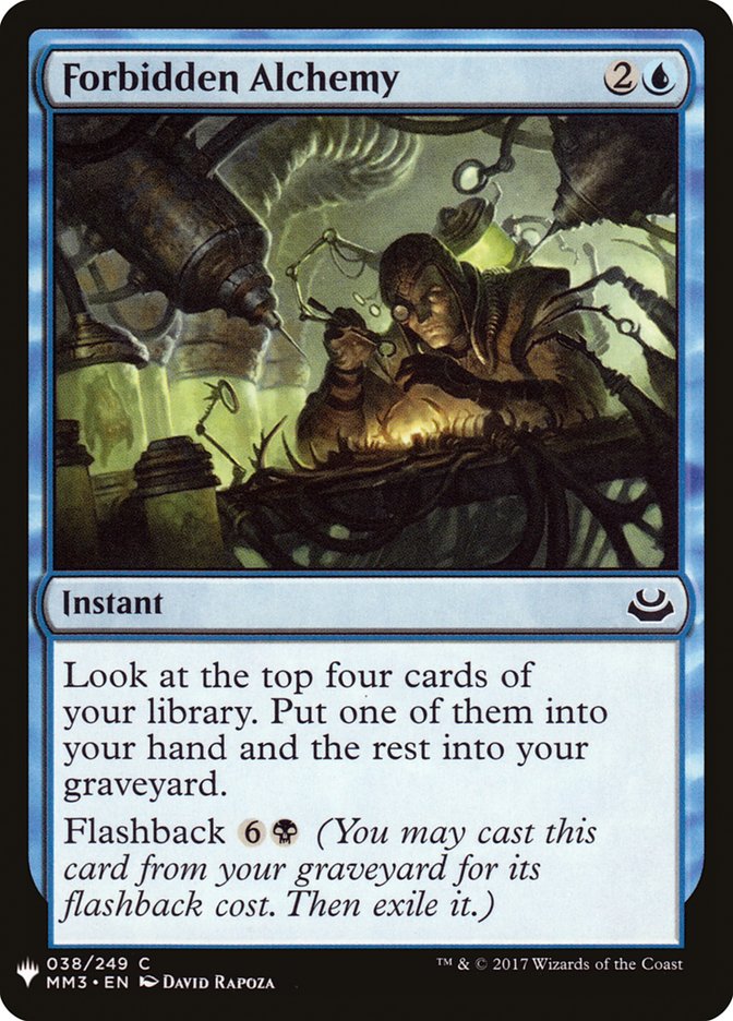 Forbidden Alchemy [Mystery Booster] | Galaxy Games LLC