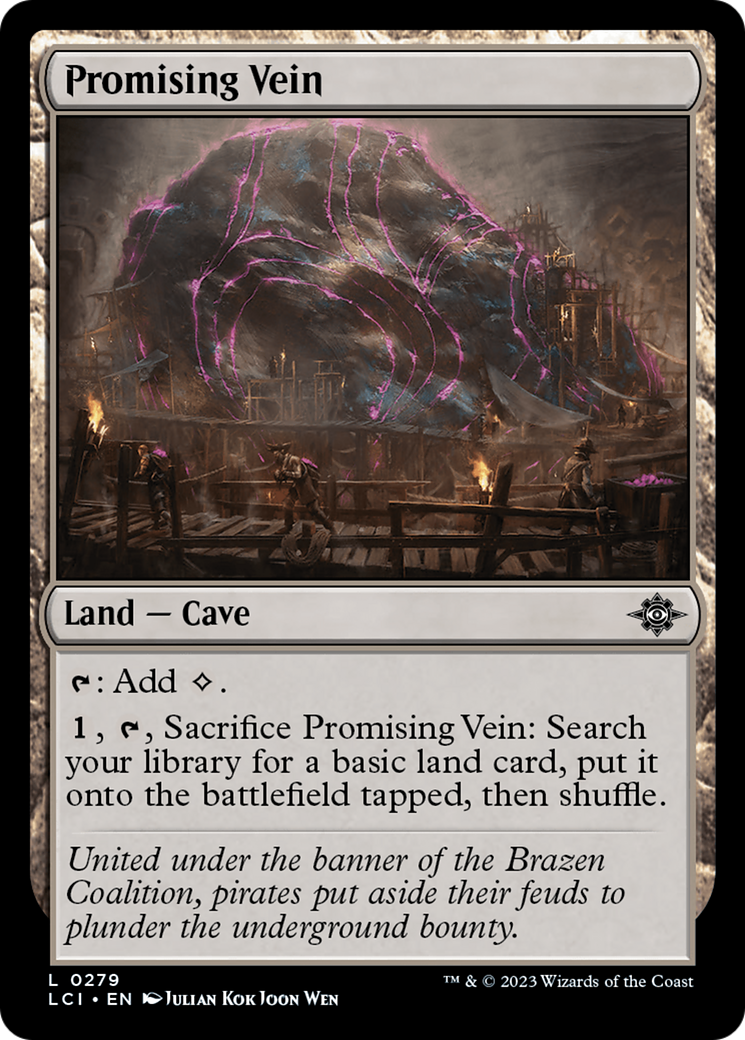 Promising Vein [The Lost Caverns of Ixalan] | Galaxy Games LLC