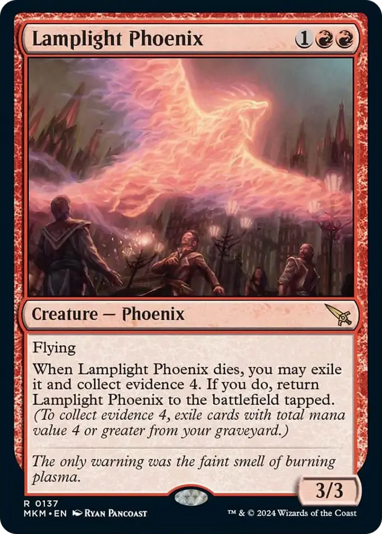 Lamplight Phoenix [Murders at Karlov Manor] | Galaxy Games LLC