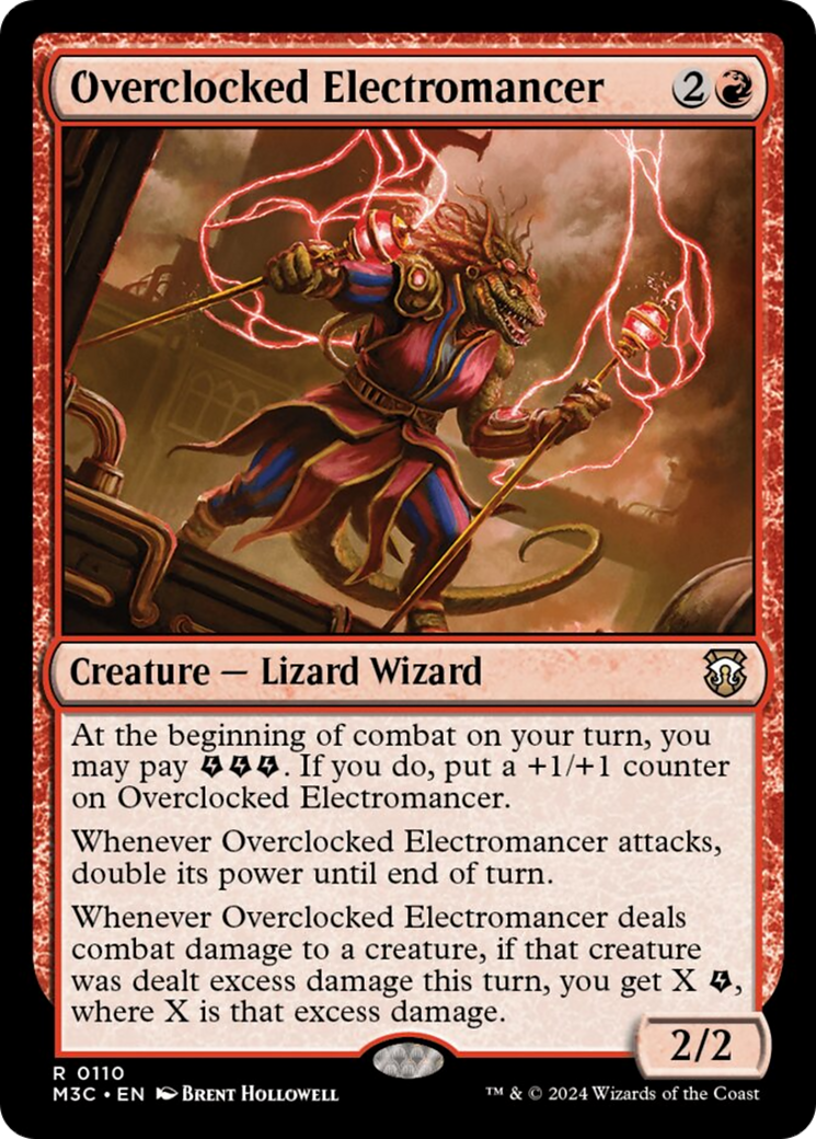 Overclocked Electromancer [Modern Horizons 3 Commander] | Galaxy Games LLC