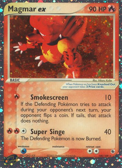 Magmar ex (100/109) [EX: Ruby & Sapphire] | Galaxy Games LLC