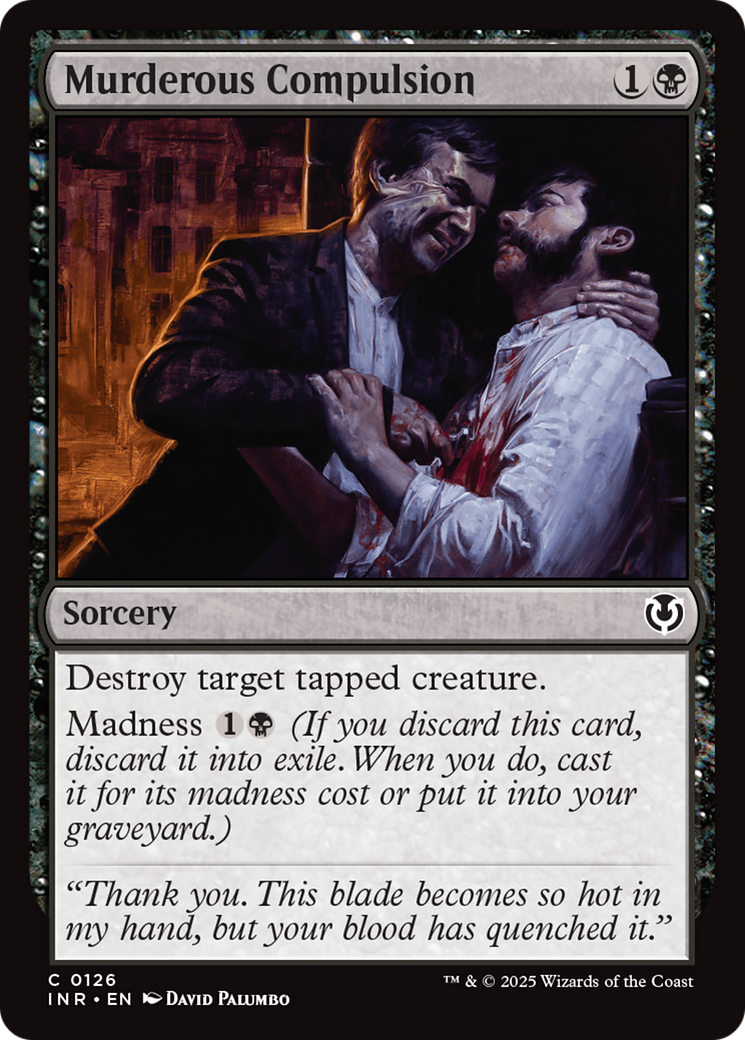 Murderous Compulsion [Innistrad Remastered] | Galaxy Games LLC