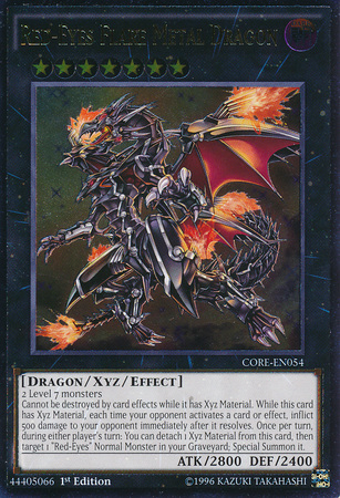 Red-Eyes Flare Metal Dragon [CORE-EN054] Ultimate Rare | Galaxy Games LLC