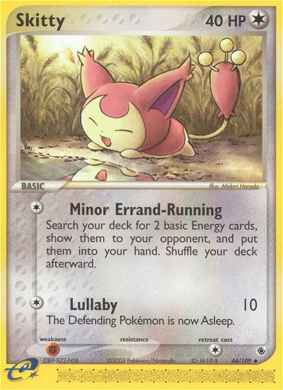 Skitty (44/109) [EX: Ruby & Sapphire] | Galaxy Games LLC