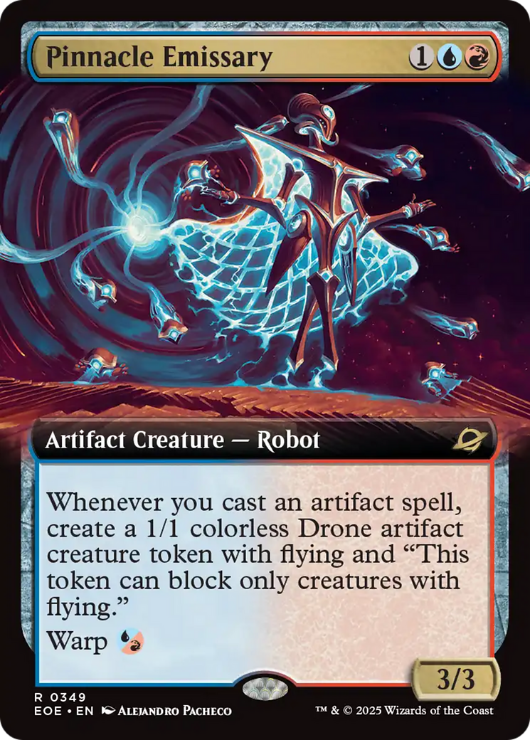 Pinnacle Emissary (Extended Art) [Edge of Eternities] | Galaxy Games LLC