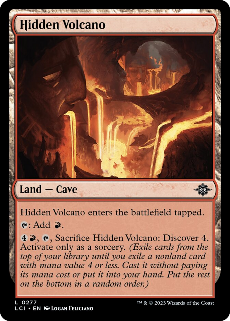 Hidden Volcano [The Lost Caverns of Ixalan] | Galaxy Games LLC