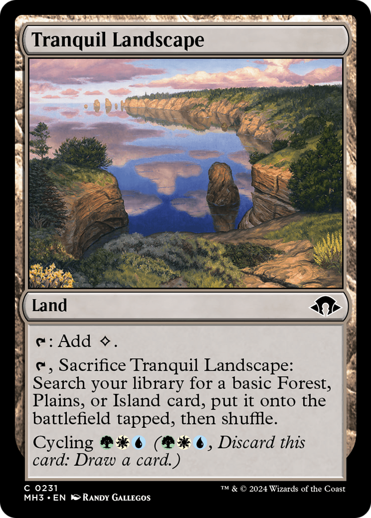 Tranquil Landscape [Modern Horizons 3] | Galaxy Games LLC