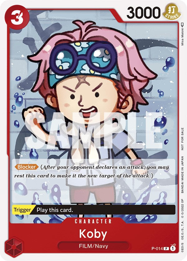 Koby (One Piece Film Red) [One Piece Promotion Cards] | Galaxy Games LLC