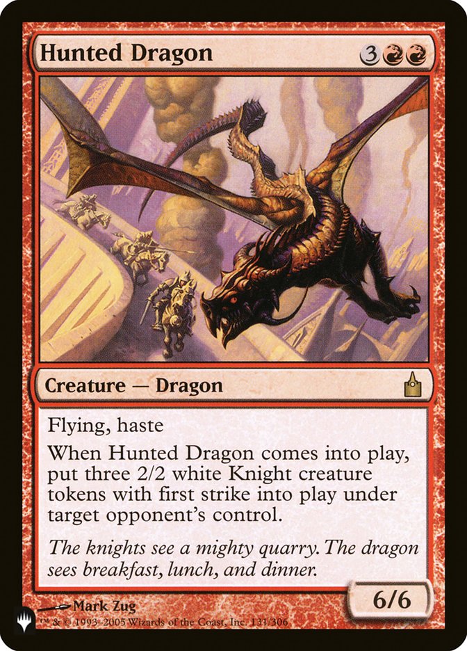 Hunted Dragon [The List] | Galaxy Games LLC