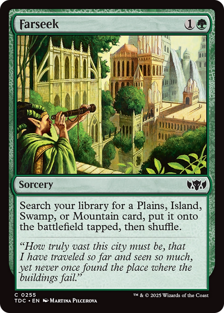Farseek [Tarkir: Dragonstorm Commander] | Galaxy Games LLC