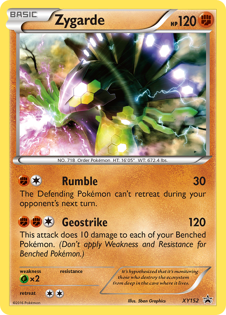 Zygarde (XY152) [XY: Black Star Promos] | Galaxy Games LLC