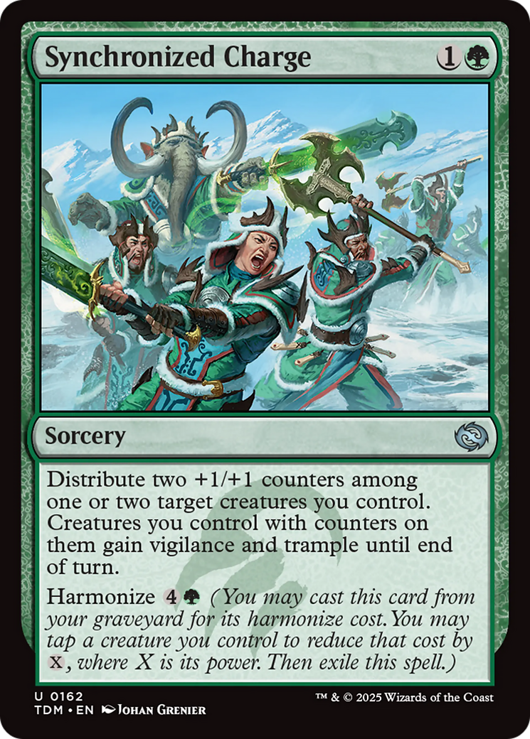 Synchronized Charge [Tarkir: Dragonstorm] | Galaxy Games LLC