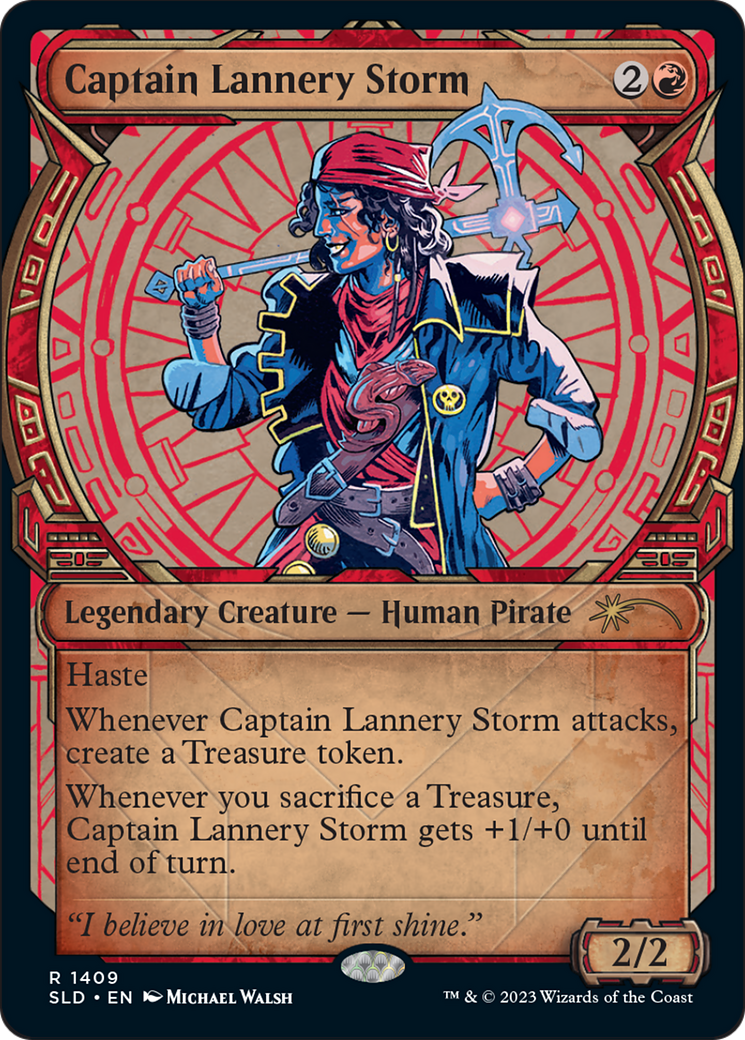 Captain Lannery Storm [Secret Lair Drop Series] | Galaxy Games LLC