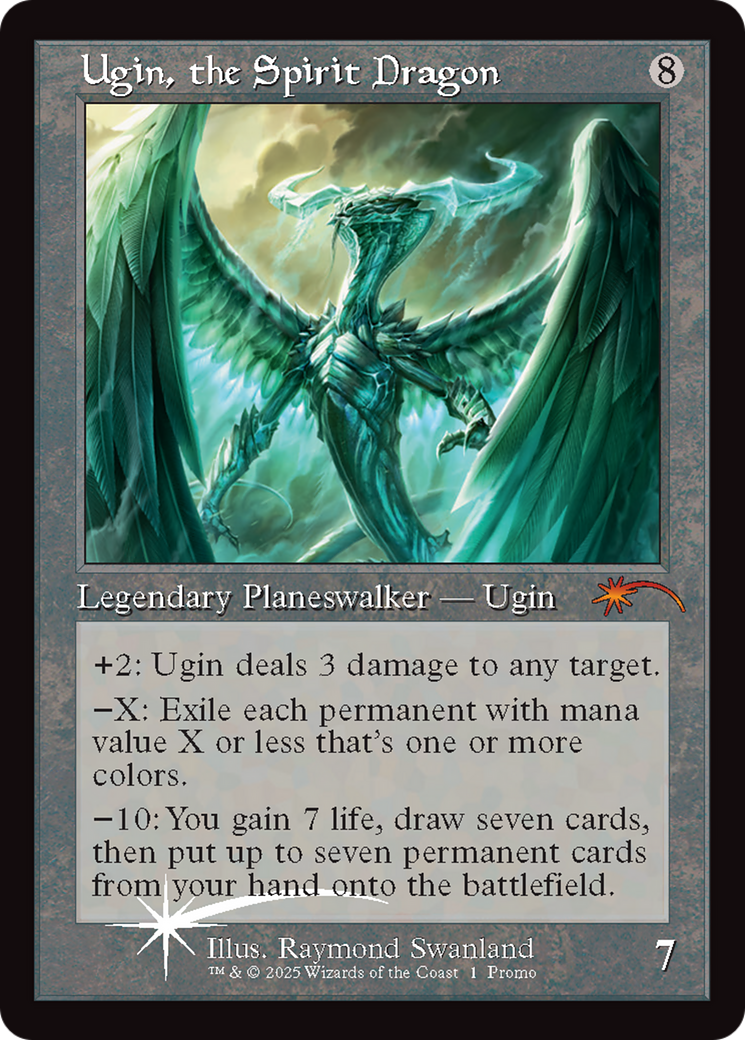 Ugin, the Spirit Dragon (Retro Frame) [Secret Lair Drop Series] | Galaxy Games LLC