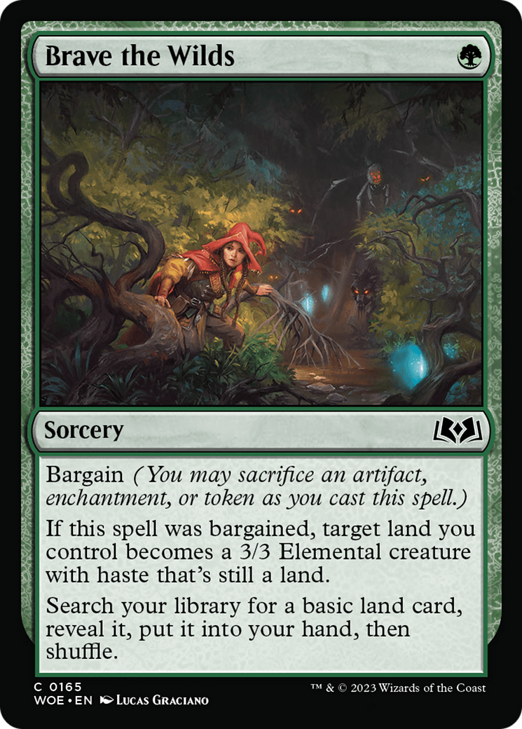 Brave the Wilds [Wilds of Eldraine] | Galaxy Games LLC