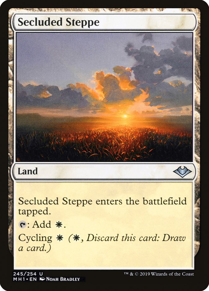 Secluded Steppe [Modern Horizons] | Galaxy Games LLC