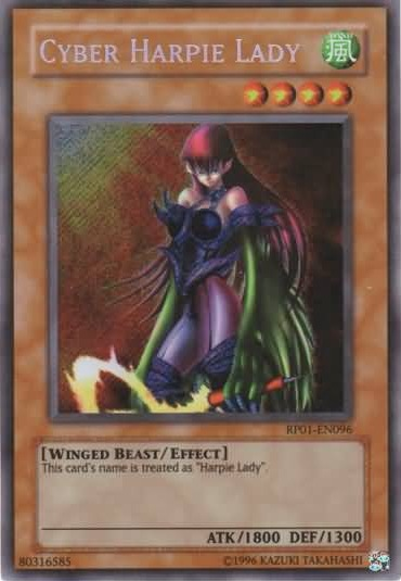 Cyber Harpie Lady [RP01-EN096] Secret Rare | Galaxy Games LLC