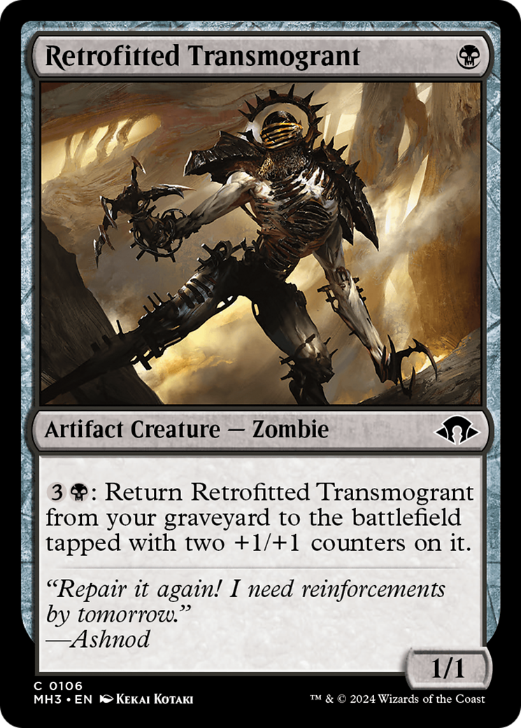 Retrofitted Transmogrant [Modern Horizons 3] | Galaxy Games LLC