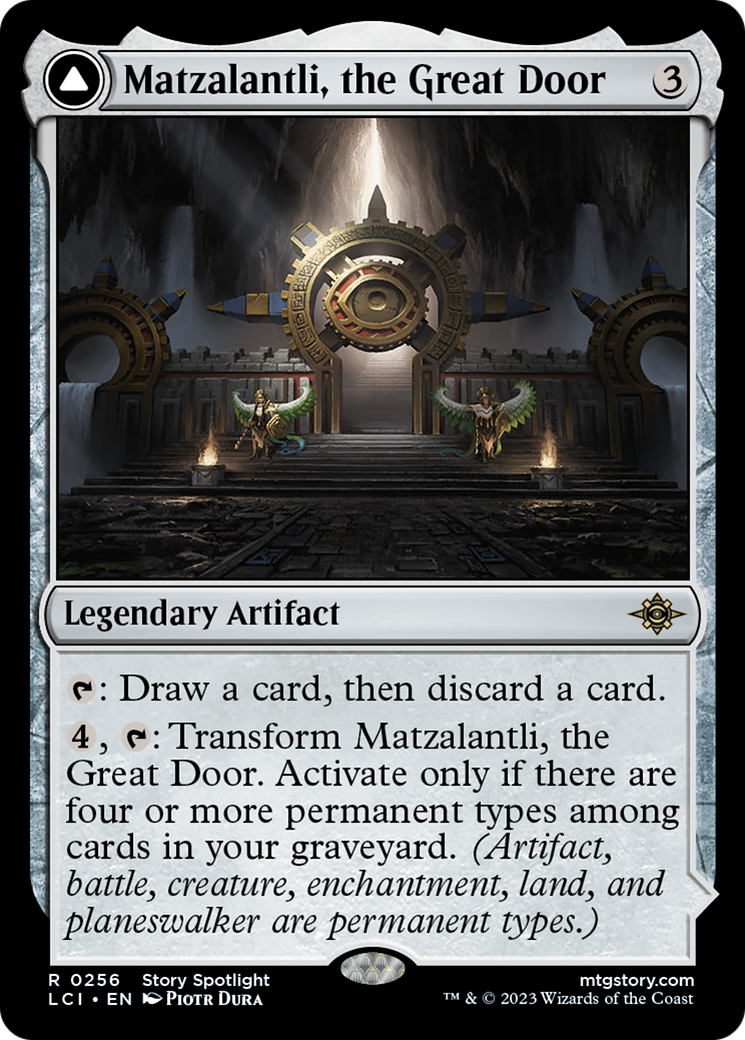 Matzalantli, the Great Door // The Core [The Lost Caverns of Ixalan] | Galaxy Games LLC