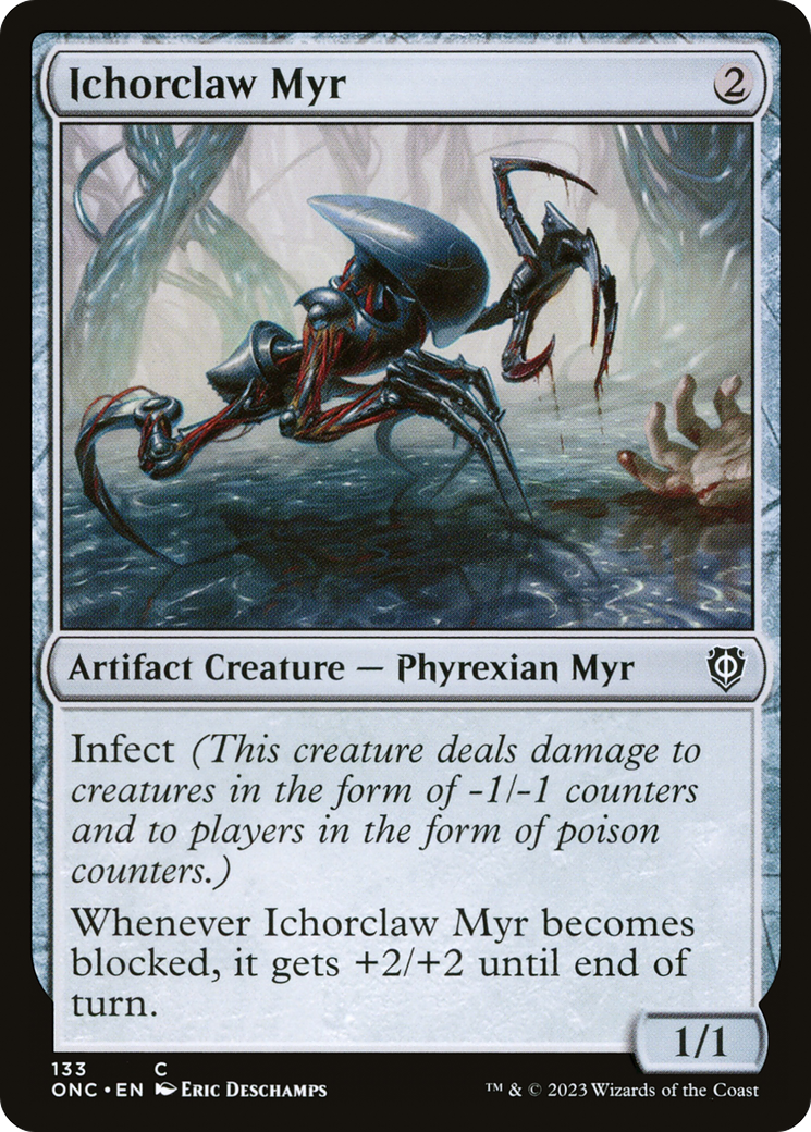 Ichorclaw Myr [Phyrexia: All Will Be One Commander] | Galaxy Games LLC