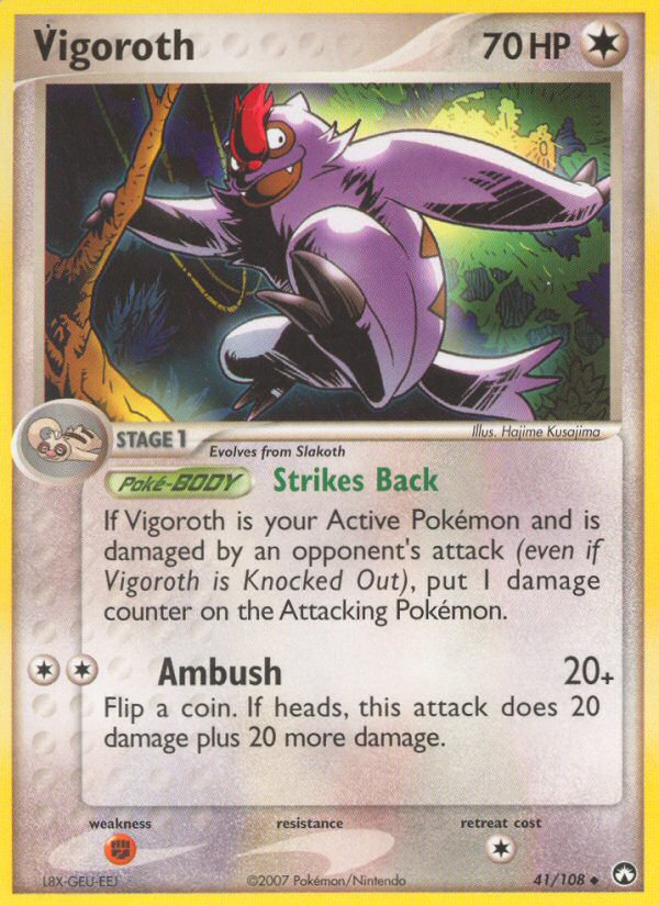 Vigoroth (41/108) [EX: Power Keepers] | Galaxy Games LLC