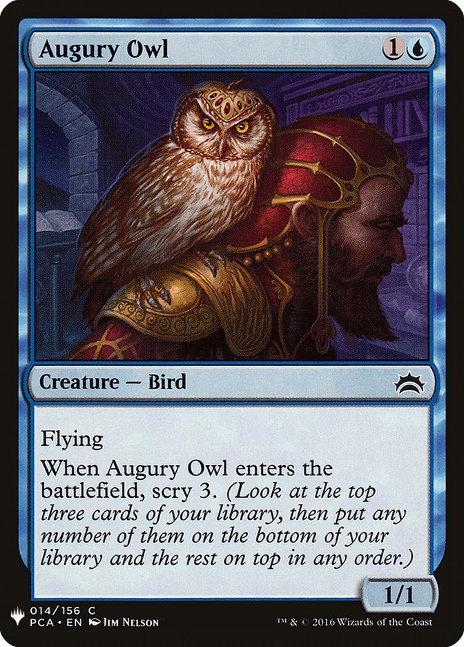 Augury Owl [Mystery Booster] | Galaxy Games LLC