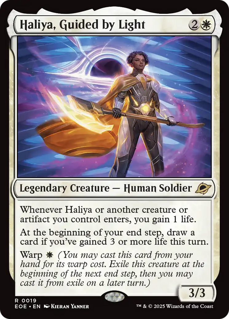 Haliya, Guided by Light [Edge of Eternities] | Galaxy Games LLC