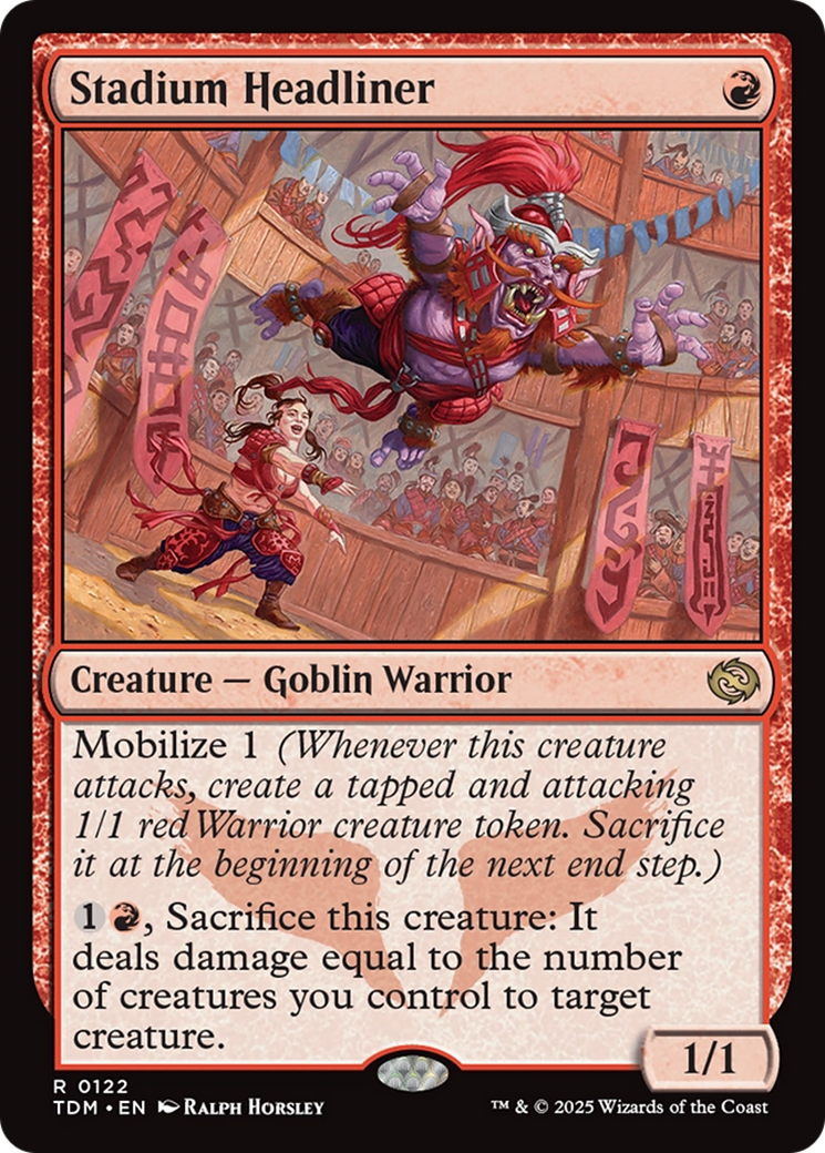 Stadium Headliner [Tarkir: Dragonstorm] | Galaxy Games LLC