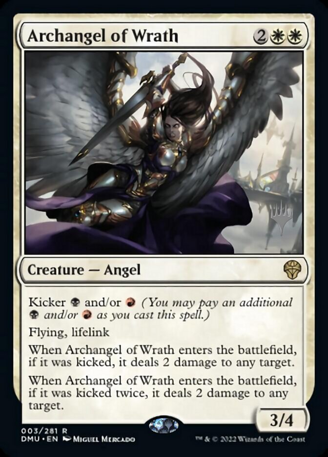 Archangel of Wrath (Promo Pack) [Dominaria United Promos] | Galaxy Games LLC