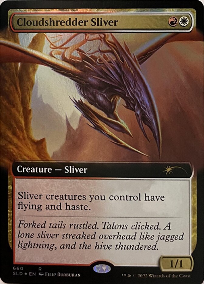 Cloudshredder Sliver (Extended Art) [Secret Lair Drop Promos] | Galaxy Games LLC