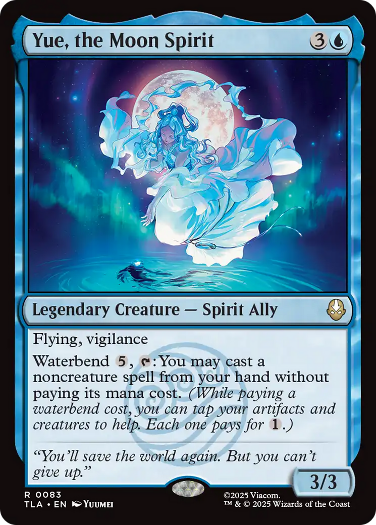 Yue, the Moon Spirit [Avatar: The Last Airbender] | Galaxy Games LLC