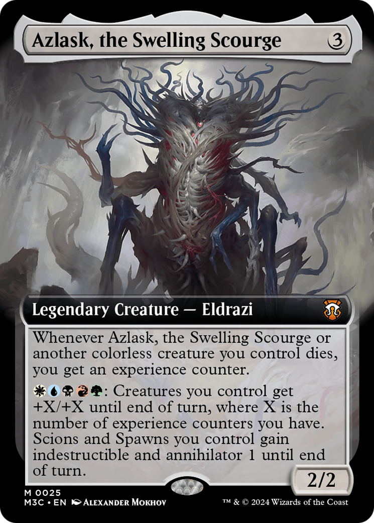 Azlask, the Swelling Scourge (Extended Art) [Modern Horizons 3 Commander] | Galaxy Games LLC