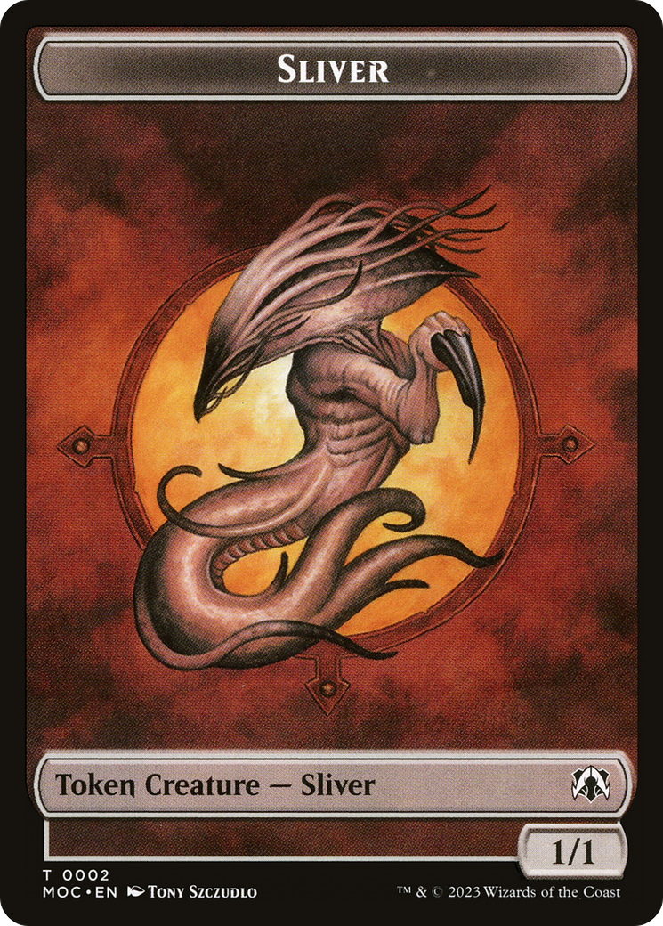 Saproling // Sliver Double-Sided Token [The List] | Galaxy Games LLC