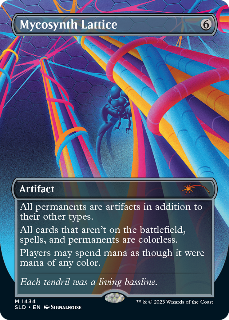 Mycosynth Lattice (Rainbow Foil) [Secret Lair Drop Series] | Galaxy Games LLC