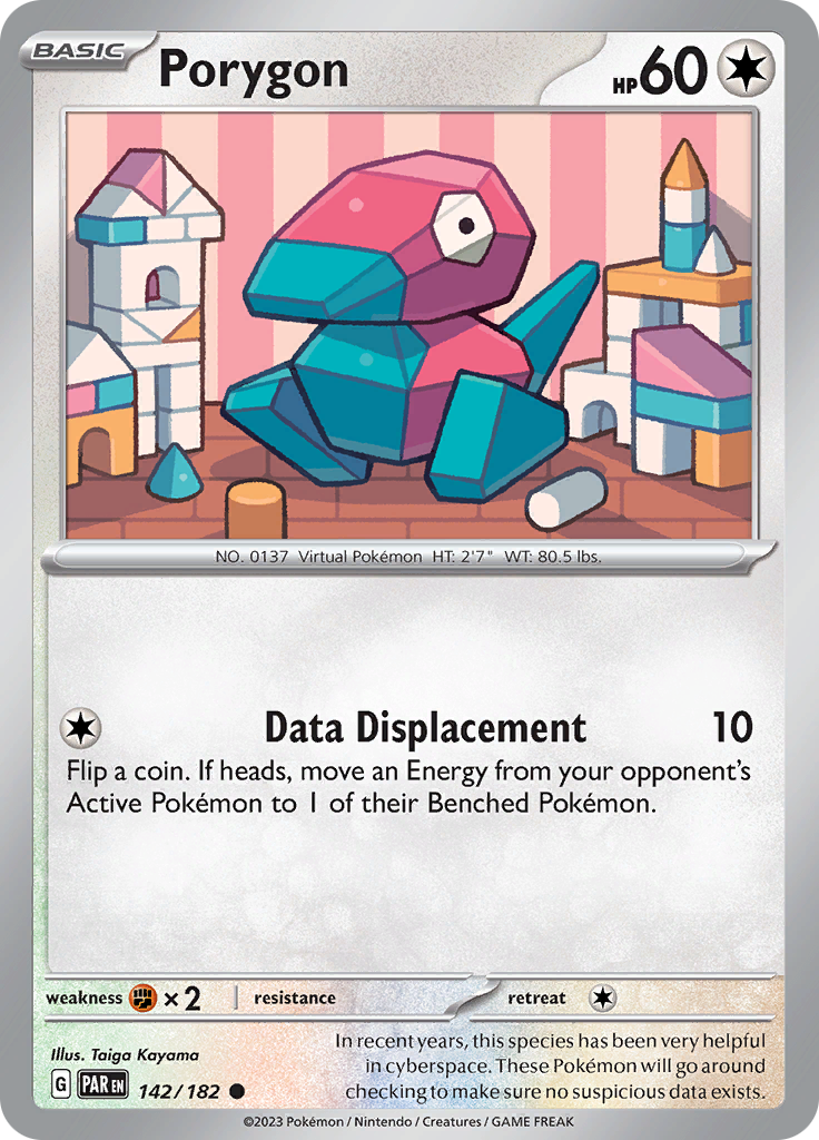 Porygon (142/182) [Scarlet & Violet: Paradox Rift] | Galaxy Games LLC