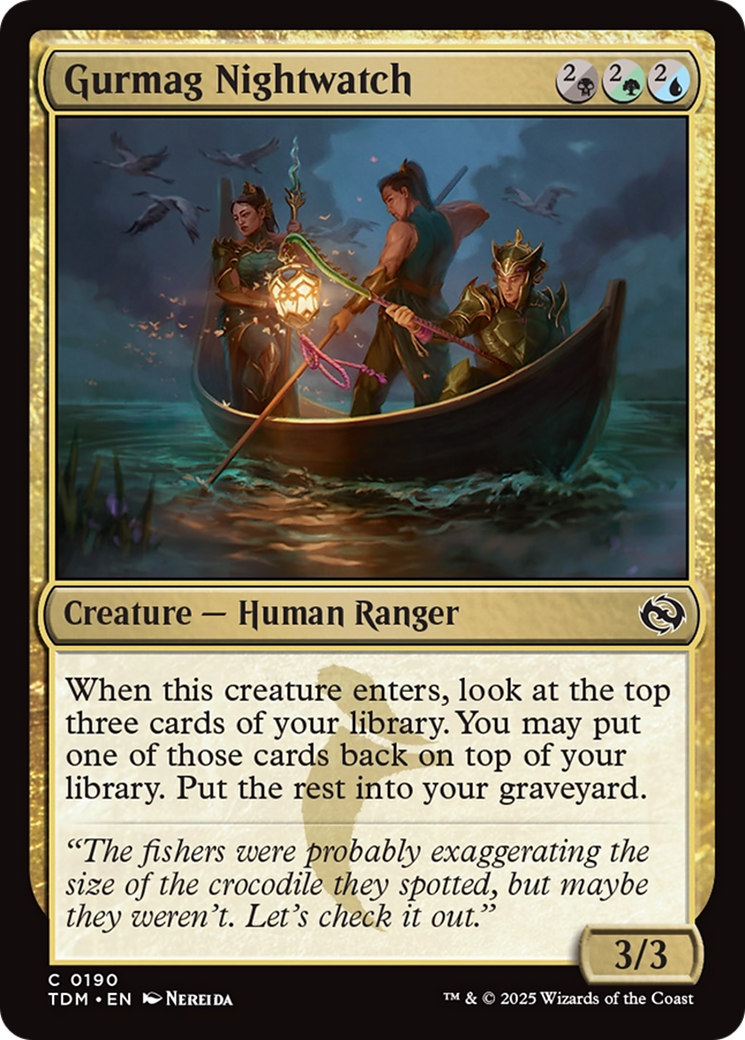 Gurmag Nightwatch [Tarkir: Dragonstorm] | Galaxy Games LLC