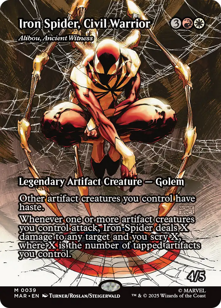 Iron Spider, Civil Warrior - Alibou, Ancient Witness [Marvel's Spider-Man: Eternal-Legal] | Galaxy Games LLC