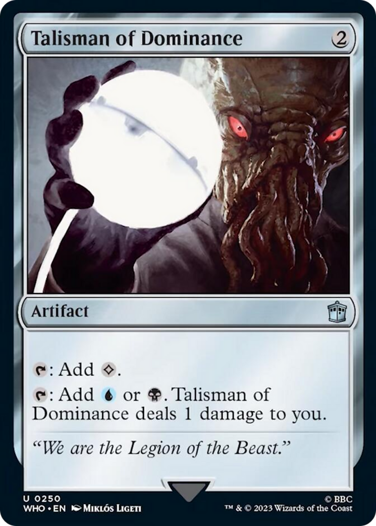 Talisman of Dominance [Doctor Who] | Galaxy Games LLC