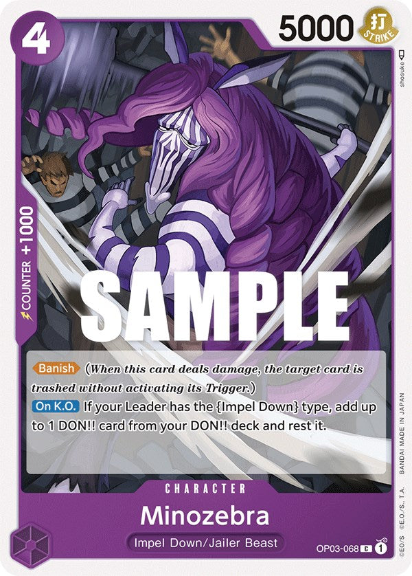Minozebra [Pillars of Strength] | Galaxy Games LLC