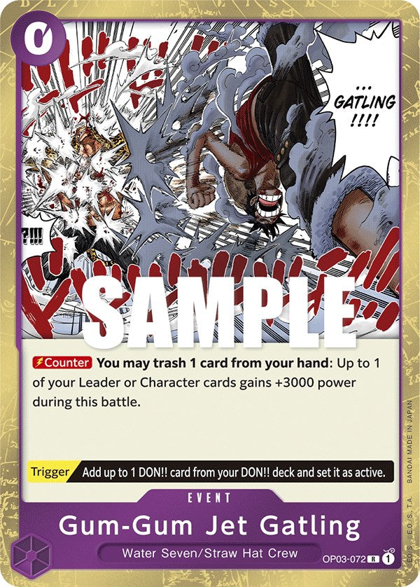 Gum-Gum Jet Gatling [Pillars of Strength] | Galaxy Games LLC