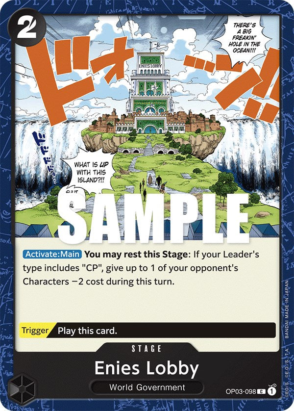 Enies Lobby [Pillars of Strength] | Galaxy Games LLC