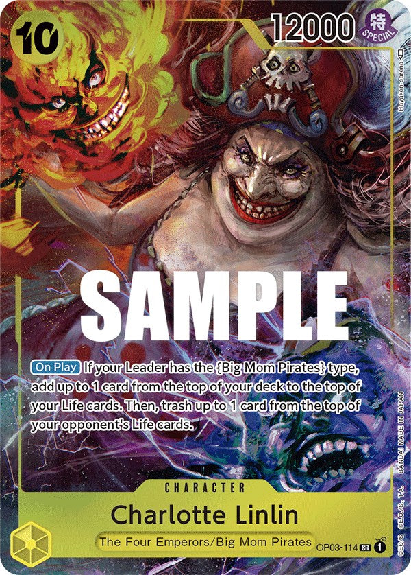 Charlotte Linlin (Alternate Art) [Pillars of Strength] | Galaxy Games LLC