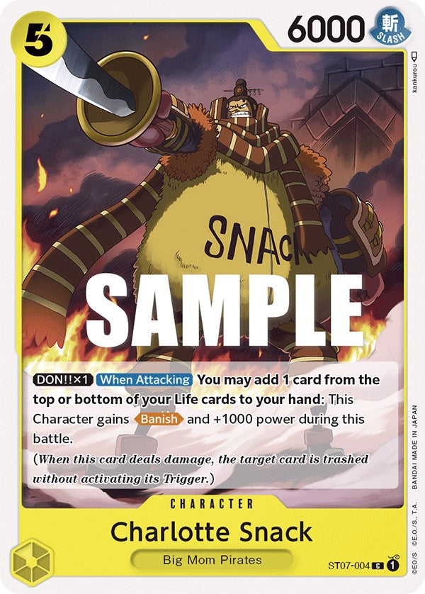 Charlotte Snack [Starter Deck: Big Mom Pirates] | Galaxy Games LLC