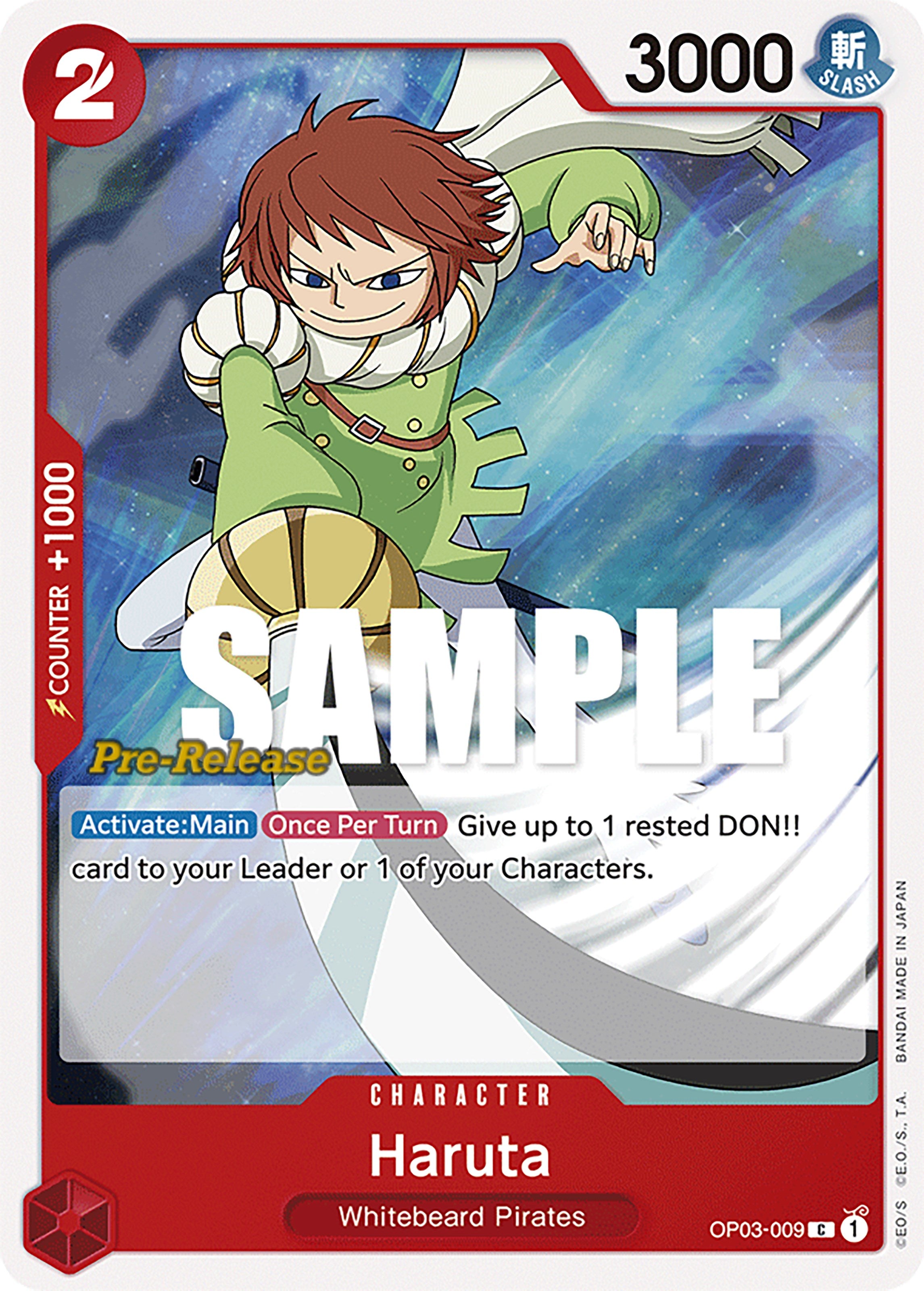 Haruta [Pillars of Strength Pre-Release Cards] | Galaxy Games LLC