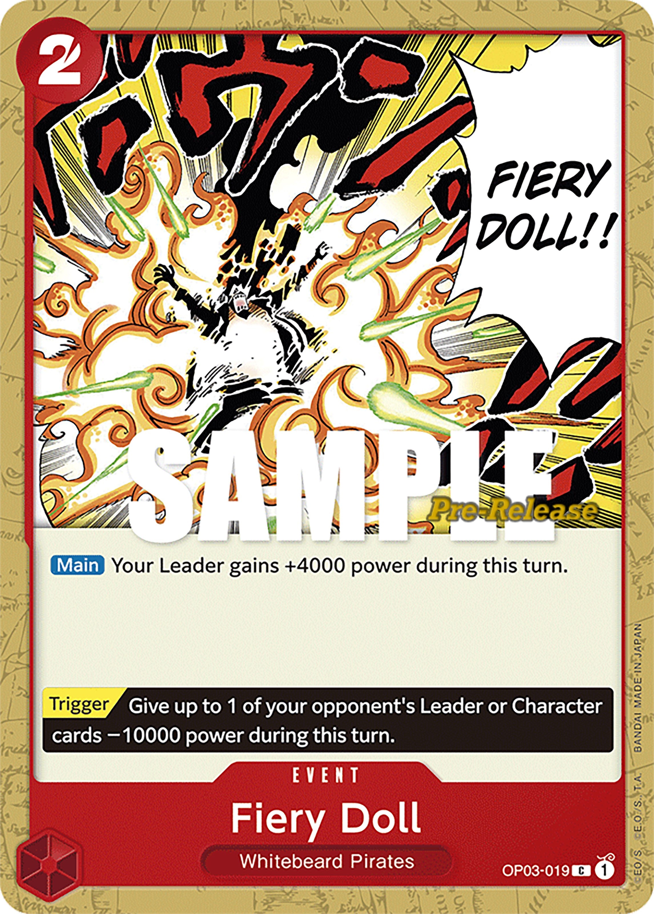 Fiery Doll [Pillars of Strength Pre-Release Cards] | Galaxy Games LLC