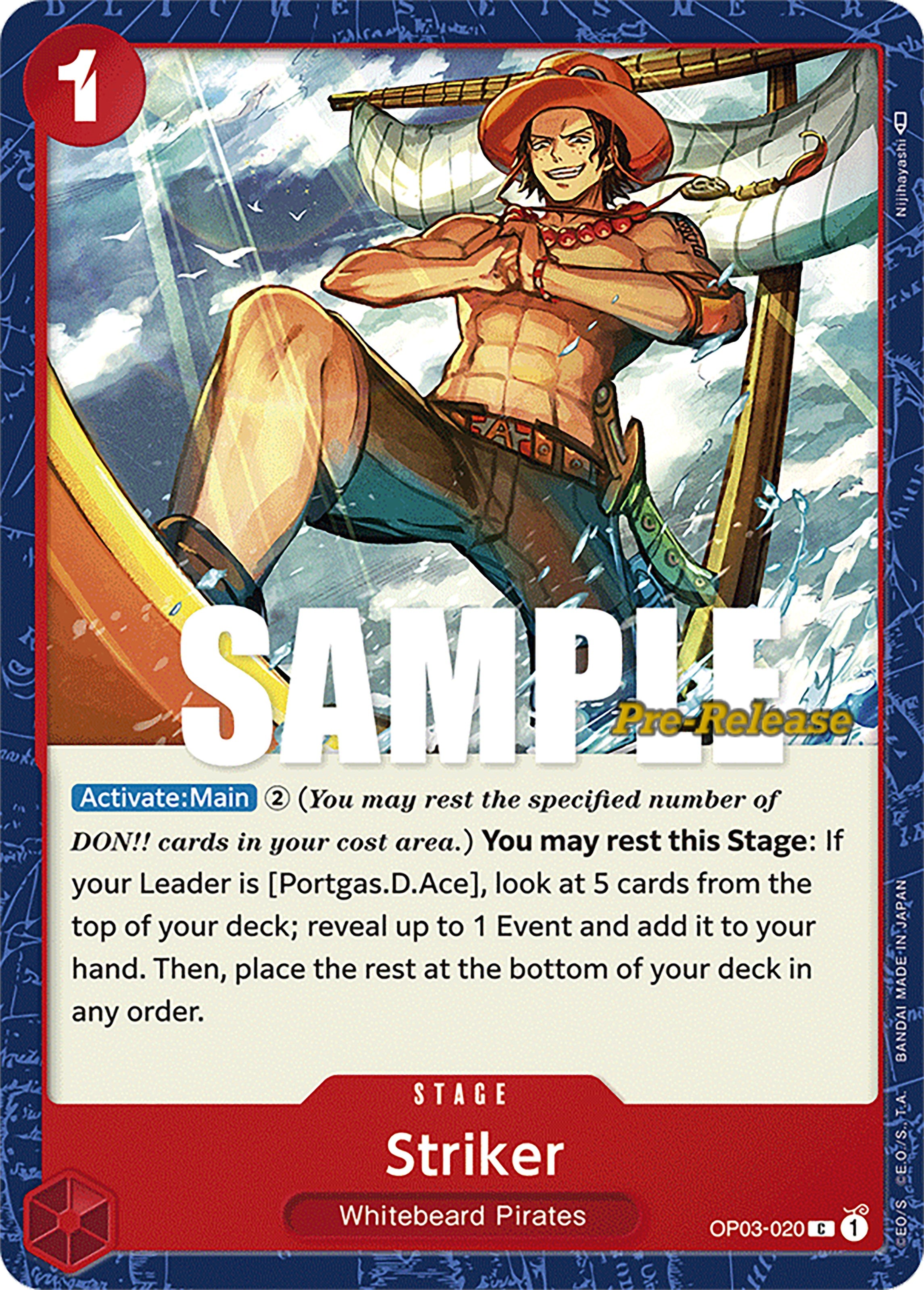 Striker [Pillars of Strength Pre-Release Cards] | Galaxy Games LLC