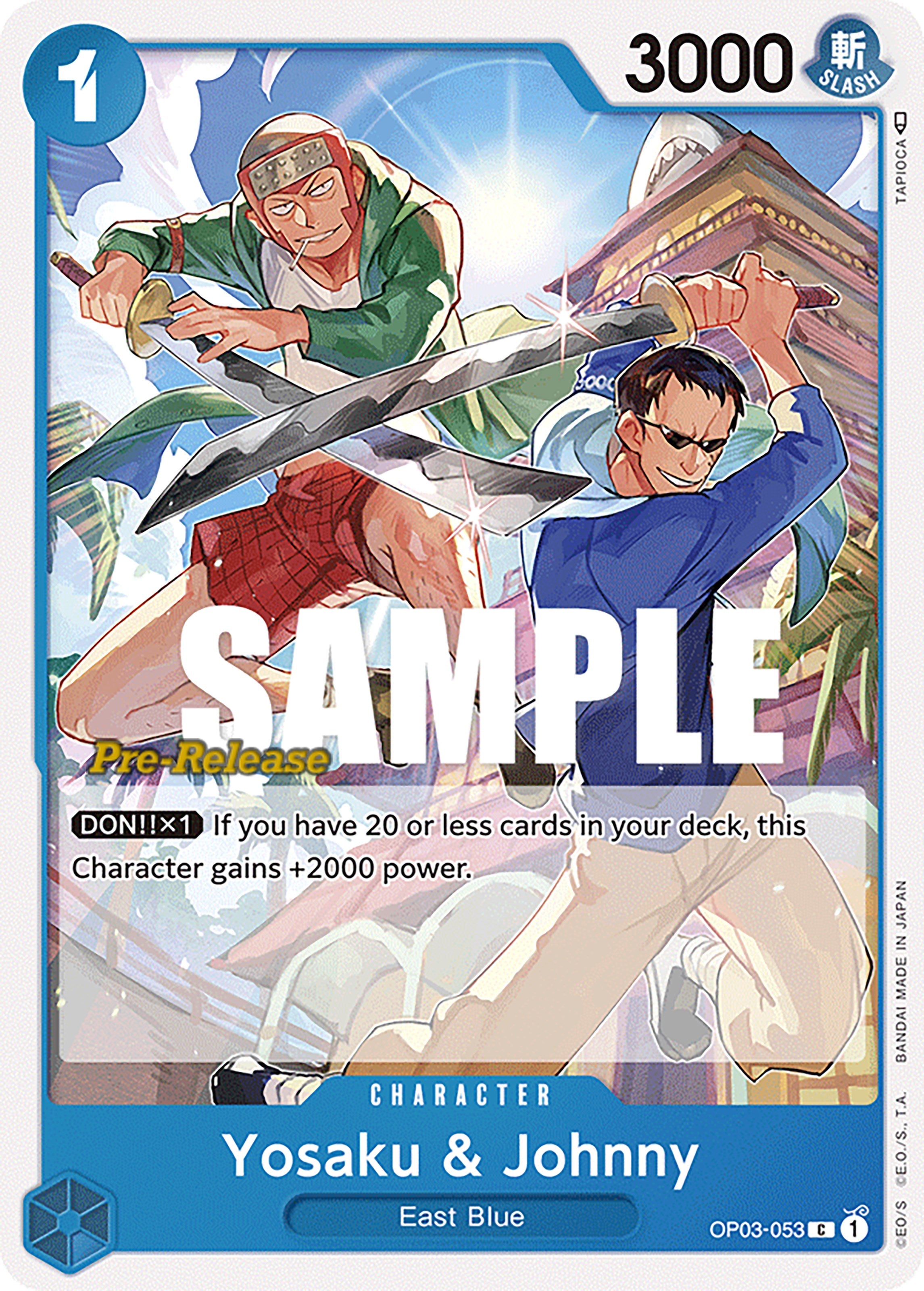 Yosaku & Johnny [Pillars of Strength Pre-Release Cards] | Galaxy Games LLC